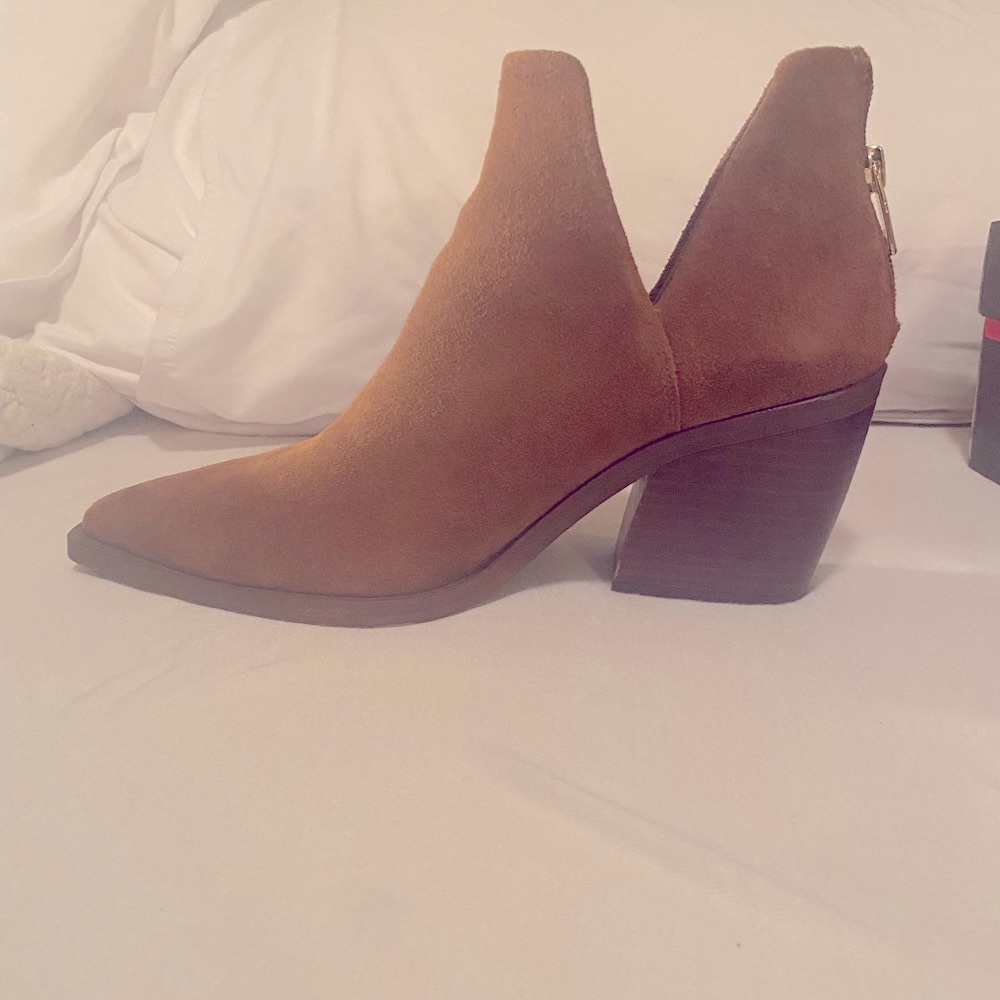 Brown booties